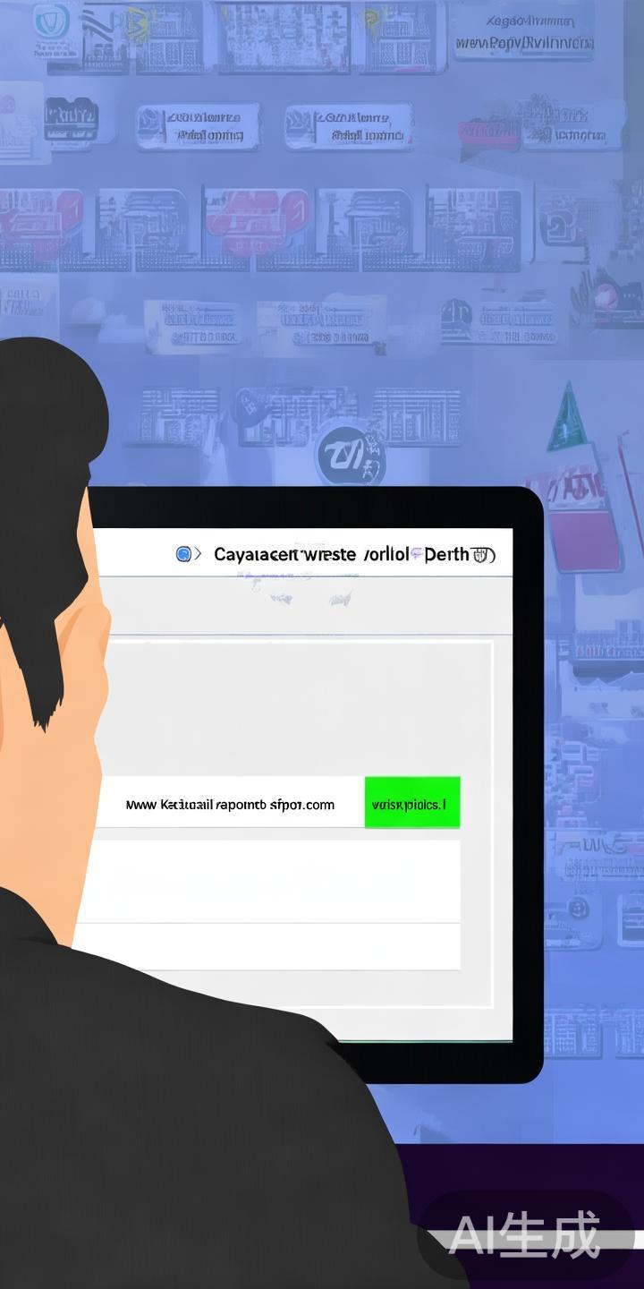 使用浏览器地址栏确认网址，正规平台网址一般为www